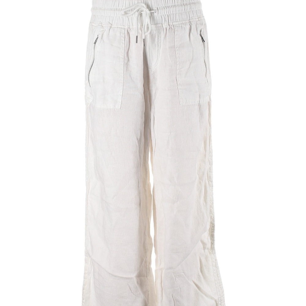Athleta White Wide Leg Pants